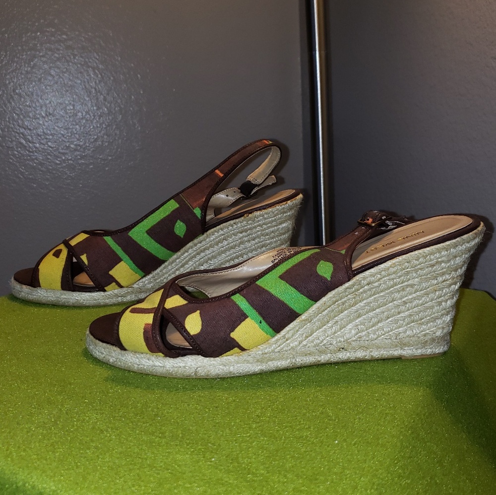 Nine West Multicolor Wedges